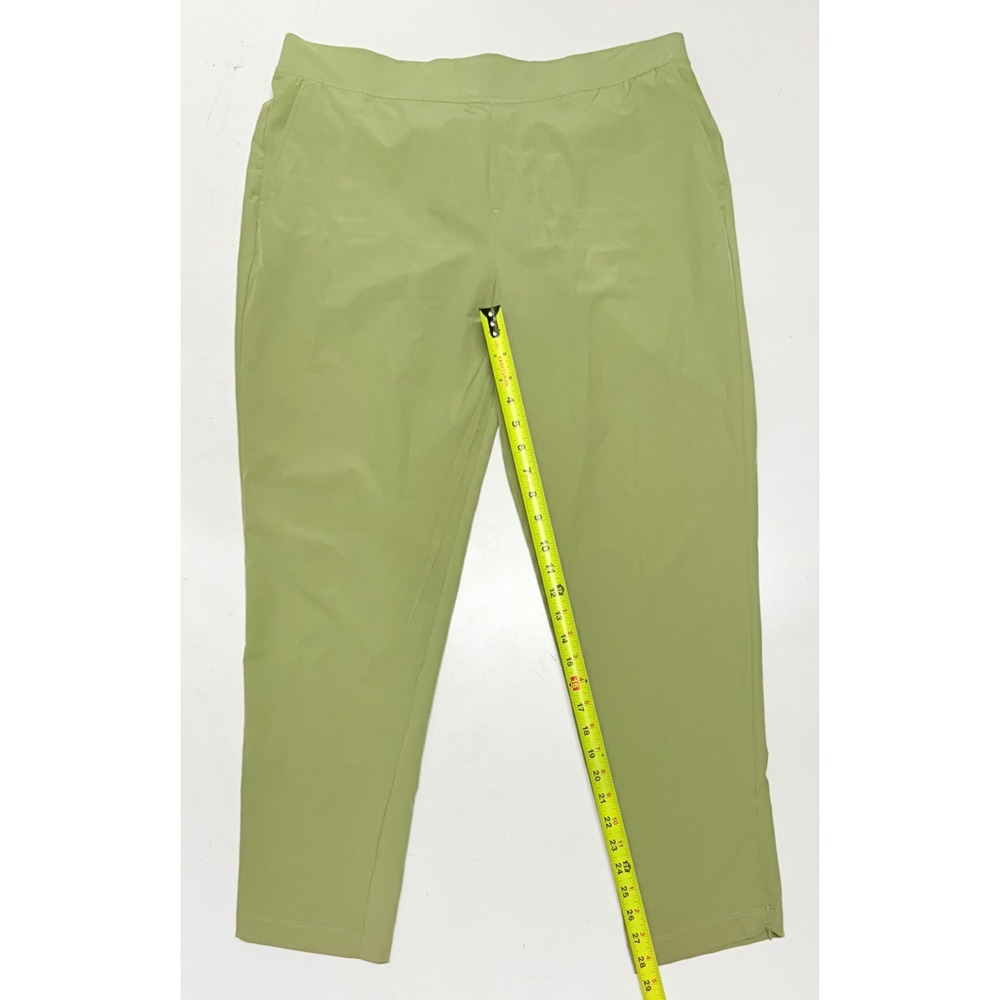 Tommy Bahama Golf XL Womens Green Pull On Golf Pants Relaxed Fit